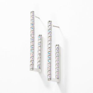 Touchstone Crystal Earrings - NIB